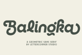 Balingka Font Family