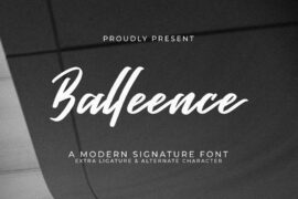 Balleence Font Family