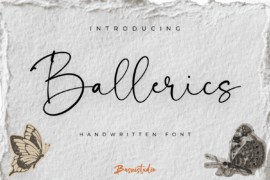 Ballerics Font