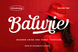 Balurie Demo Font