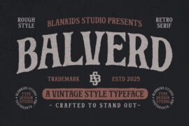 Balverd Font