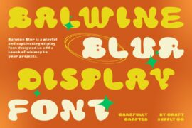 Balwine Blur Demo Font