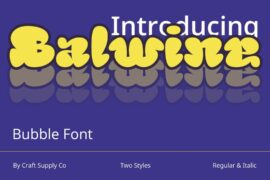 Balwine Demo Font