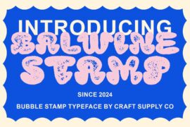 Balwine Stamp Demo Font
