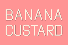 Banana Custard ND Font