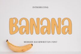 Banana Font