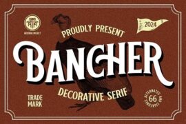 Bancher Font
