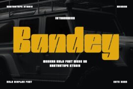 Bandey Font
