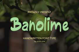 Banolime DEMO Font