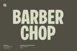 Barber Chop Font