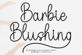 Barbie Blushing Font