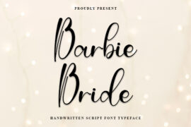 Barbie Bride Font