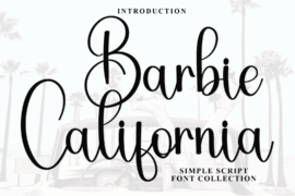 Barbie California Font