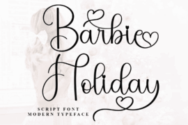 Barbie Holiday Font