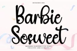 Barbie Sosweet Font