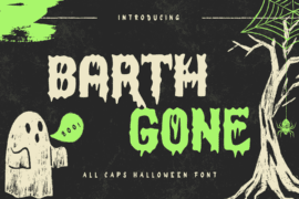 Barth Gone Free Font