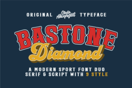 Bastone Diamond Script Demo Font