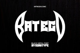 Bat Ego Demo Font