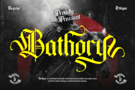 Bathory Font Family