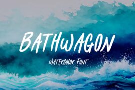 Bathwagon Font