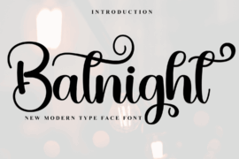 Batnight Font