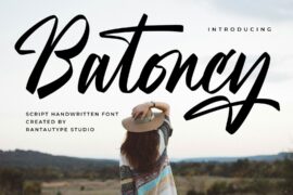 Batoncy Font