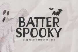 Batter Spooky Font