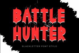 Battle Hunter Font
