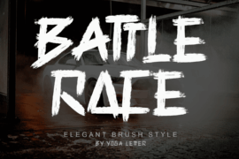 Battle Race Font
