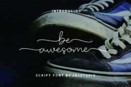 Be Awesome Font Family