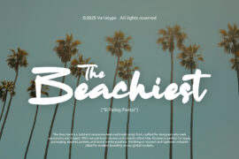 Beachiest Font