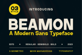 BEAMON Font Family