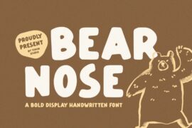 Bear Nose Font
