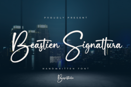 Beastien Signattura Font