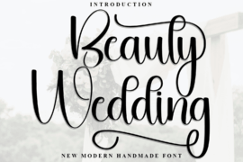 Beaulty Wedding Font