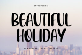 Beautiful Holiday Font
