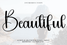Beautiful Power Font