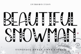 Beautiful Santa Font