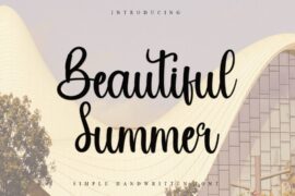 Beautiful Summer Font