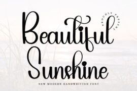 Beautiful Sunshine Font