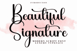 Beautiful Vintage Font