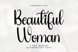 Beautiful Woman Font