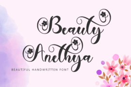 Beauty Anethya Font