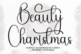 Beauty Charistmas Font