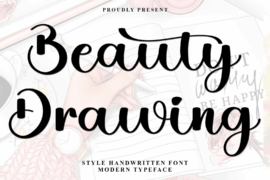 Beauty Drawing Font