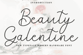 Beauty Galentine Font