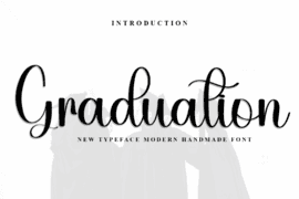 Beauty Graduation Font