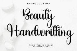 Beauty Handwritting Font