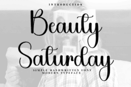 Beauty Saturday Font