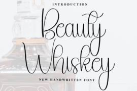 Beauty Whisakey Font